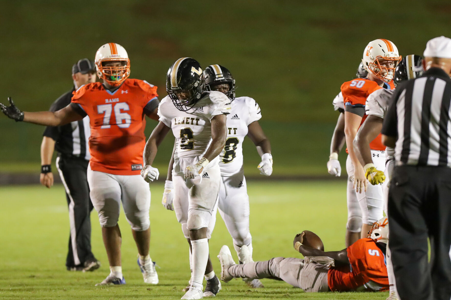 Lanett vs Valley high school football - 2021